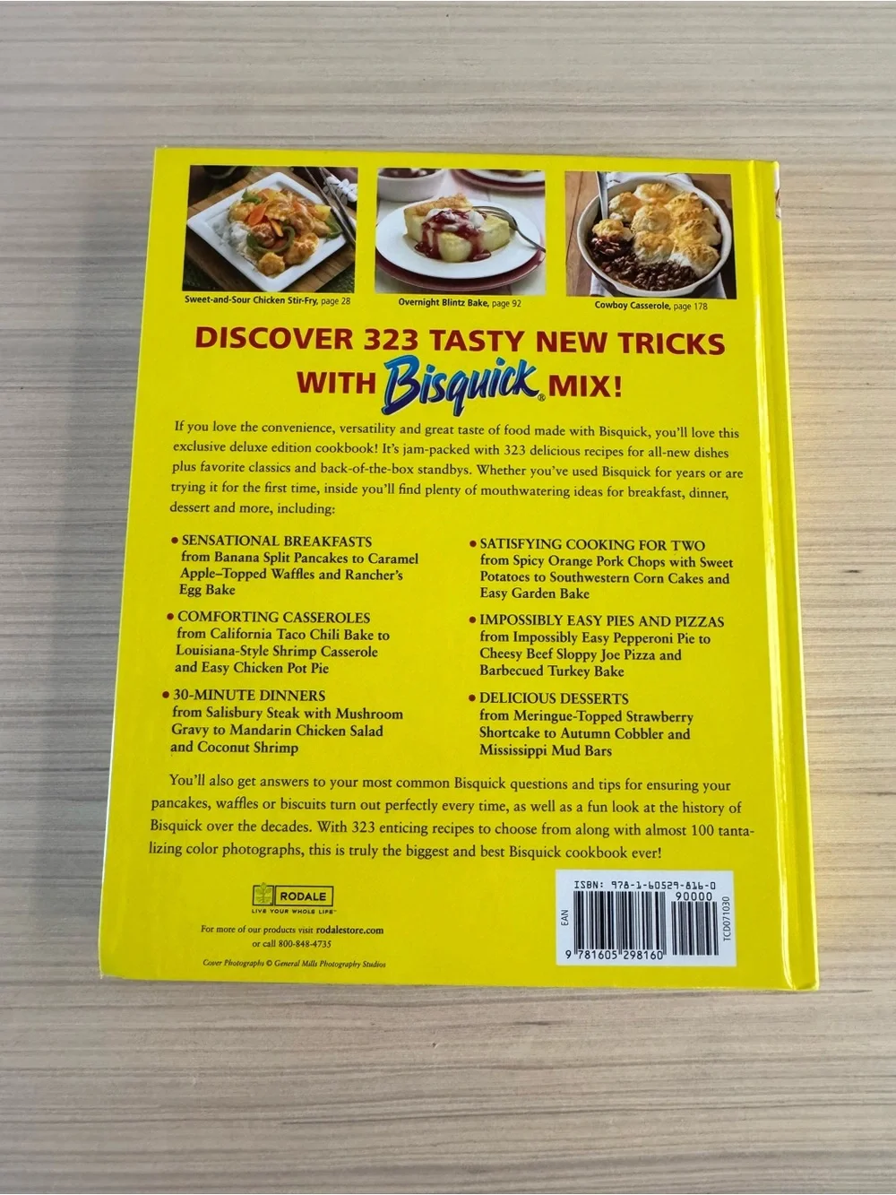 Betty Crocker Ultimate Bisquick‎ Cookbook Exclusive Deluxe Hardcover 2009